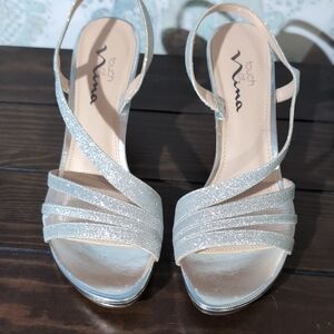 Touch of Nina Silver Heels